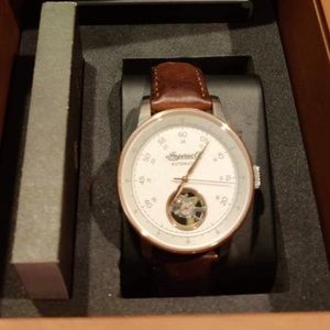 Ingersoll The Miles Mens Analog Automatic Watch W/ Leather Bracelet